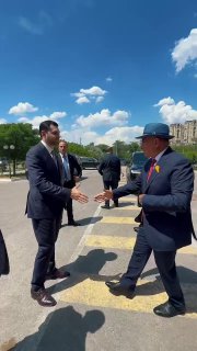 Премьер-министр Армении Никол Пашинян на мероприятии в Ереване