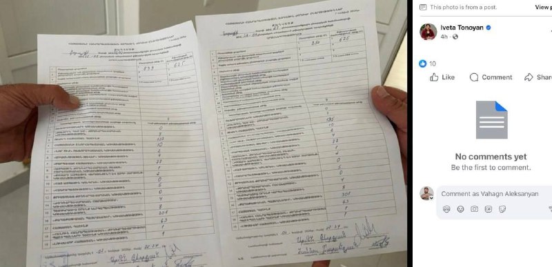 Избирательный участок в Котайкской области, выборы
