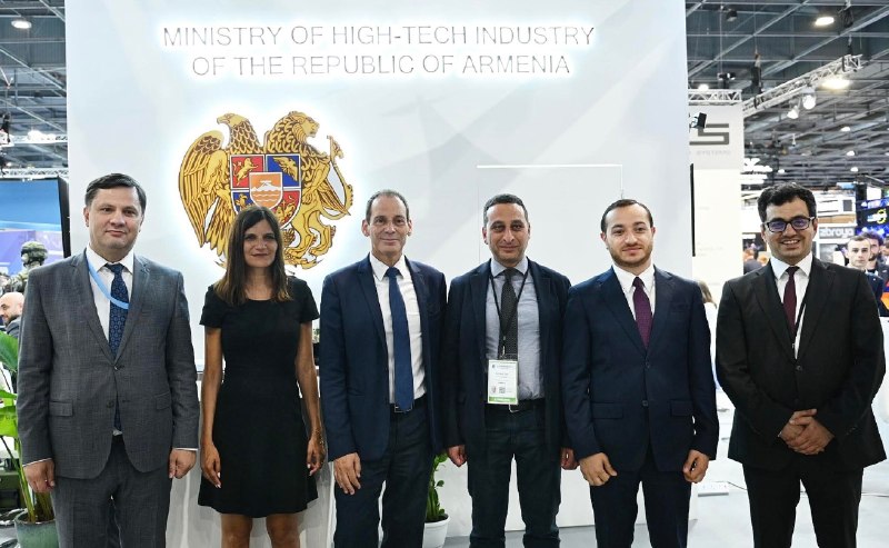 Подписание документа о сотрудничестве Thales и BooTech в Ереване, Котайк
