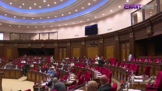 Тигран Абрамян в эфире телеканала «Шант» обсуждает сдачу мандата, Котайк