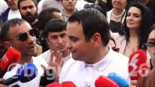 Встреча со сторонниками оппозиции в Котайкской области