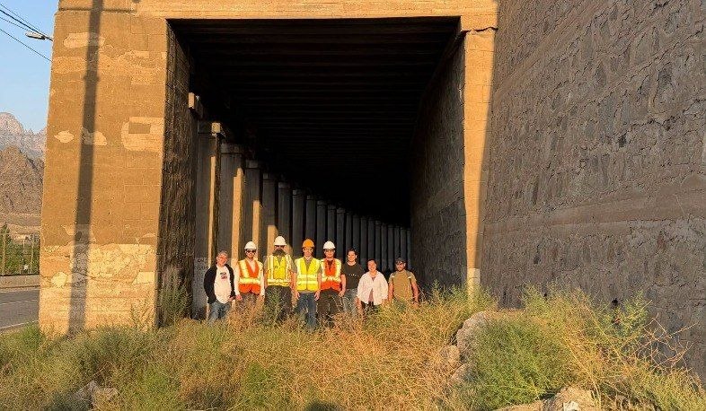 Представители AECOM и правительства Армении на площадке TRIPP в Котайкской области