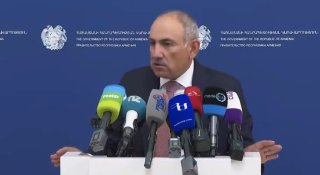 Никол Пашинян выступает с заявлением о Гагике Царукяне, Котайк