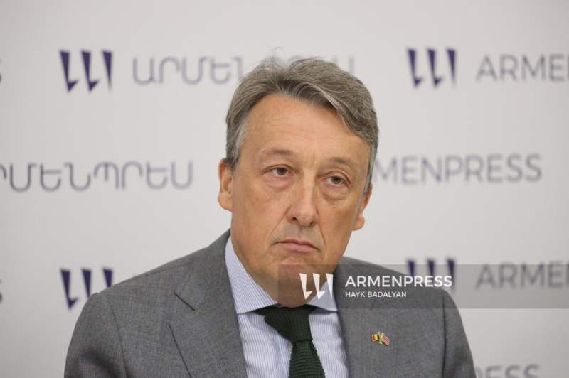 Посол Бельгии в Армении Эрик Де Мунк в интервью Арменпресс