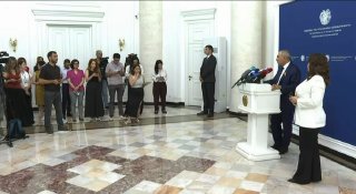 Никол Пашинян на пресс-конференции в Котайкской области