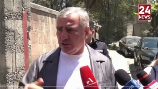 Самвел Карапетян на выборах в Котайкской области