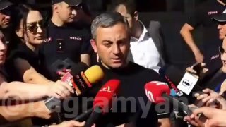 Предвыборный плакат в Котайкской области с изображением кандидата
