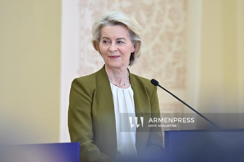 Никол Пашинян и Урсула фон дер Ляйен на встрече, обсуждают сельхозэкспорт из Котайка